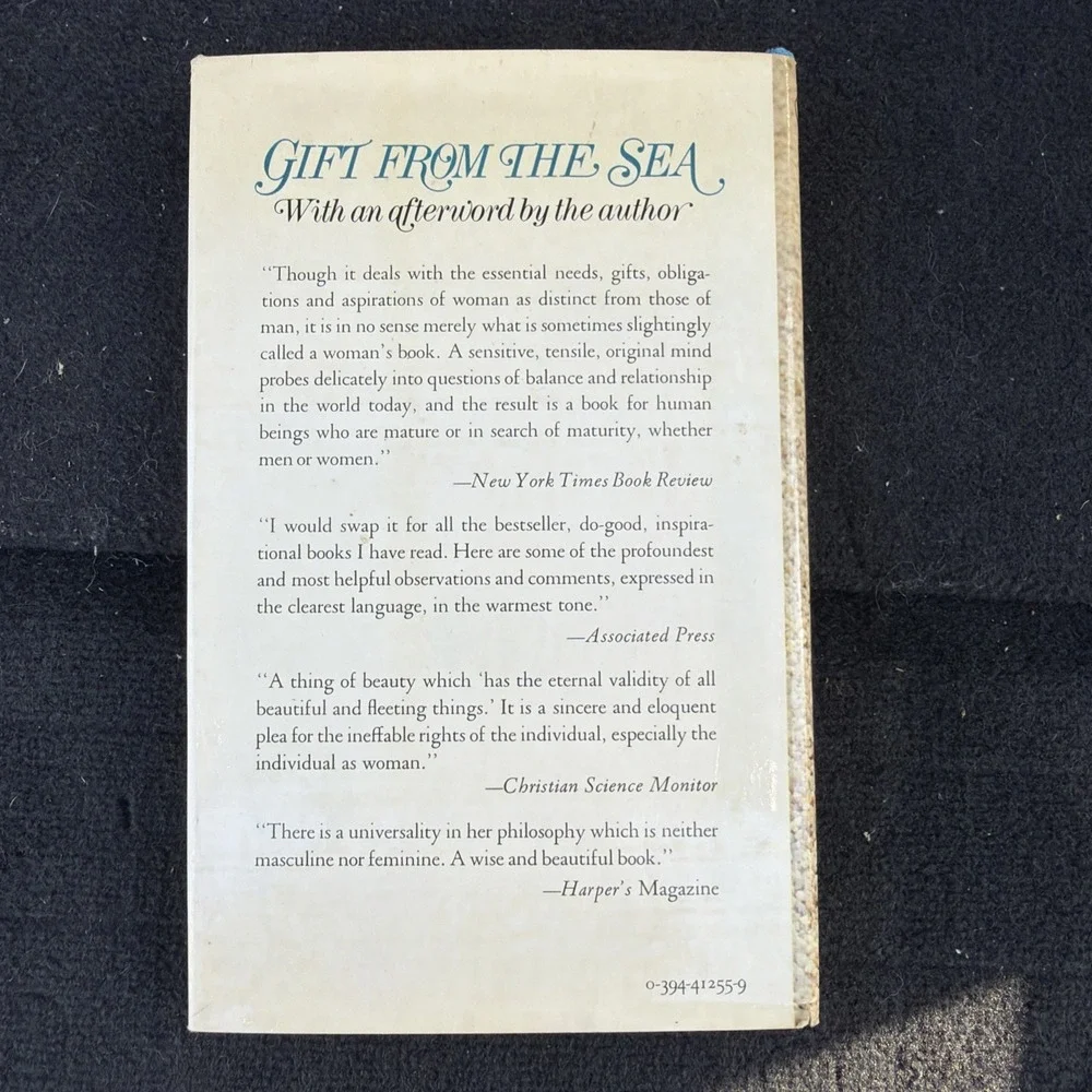 Gift from the Sea-20th Anniv Lindbergh, Anne Morrow